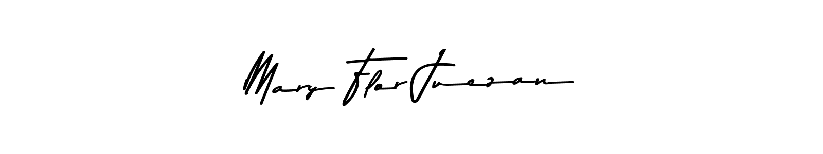 Mary Flor Juezan stylish signature style. Best Handwritten Sign (Asem Kandis PERSONAL USE) for my name. Handwritten Signature Collection Ideas for my name Mary Flor Juezan. Mary Flor Juezan signature style 9 images and pictures png