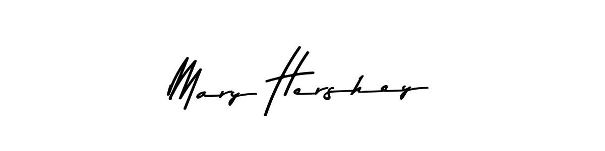 Design your own signature with our free online signature maker. With this signature software, you can create a handwritten (Asem Kandis PERSONAL USE) signature for name Mary Hershey. Mary Hershey signature style 9 images and pictures png