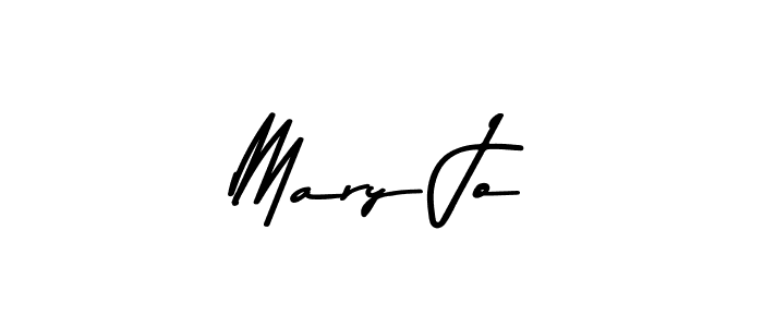 How to make Mary Jo name signature. Use Asem Kandis PERSONAL USE style for creating short signs online. This is the latest handwritten sign. Mary Jo signature style 9 images and pictures png