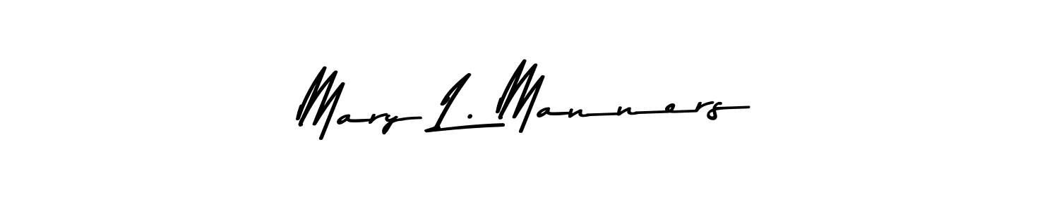 How to Draw Mary L. Manners signature style? Asem Kandis PERSONAL USE is a latest design signature styles for name Mary L. Manners. Mary L. Manners signature style 9 images and pictures png