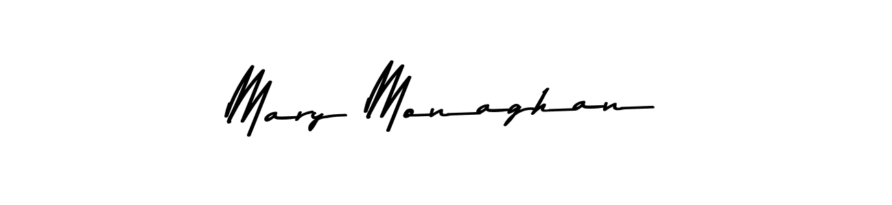 How to make Mary Monaghan name signature. Use Asem Kandis PERSONAL USE style for creating short signs online. This is the latest handwritten sign. Mary Monaghan signature style 9 images and pictures png