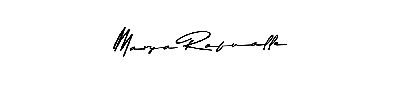 Make a beautiful signature design for name Marya Rafualle. With this signature (Asem Kandis PERSONAL USE) style, you can create a handwritten signature for free. Marya Rafualle signature style 9 images and pictures png