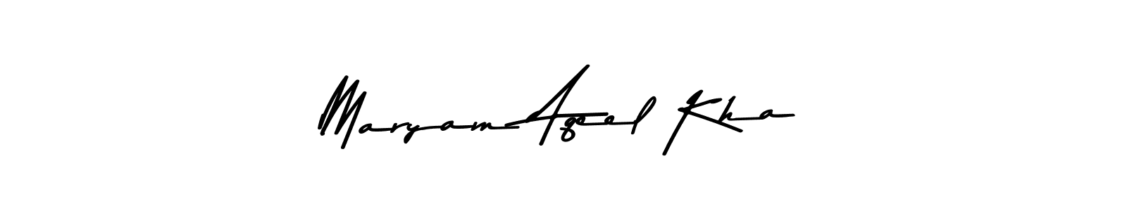 How to make Maryam Aqeel Kha signature? Asem Kandis PERSONAL USE is a professional autograph style. Create handwritten signature for Maryam Aqeel Kha name. Maryam Aqeel Kha signature style 9 images and pictures png