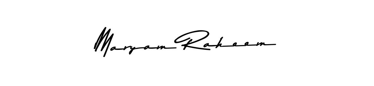 Asem Kandis PERSONAL USE is a professional signature style that is perfect for those who want to add a touch of class to their signature. It is also a great choice for those who want to make their signature more unique. Get Maryam Raheem name to fancy signature for free. Maryam Raheem signature style 9 images and pictures png