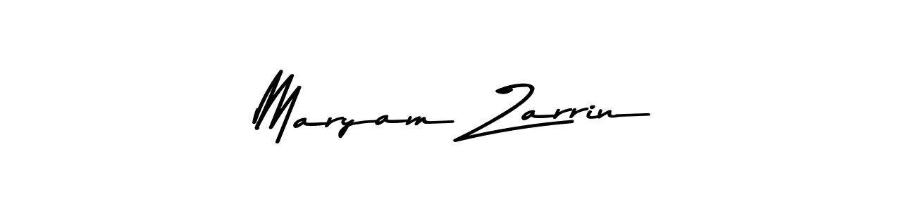 Use a signature maker to create a handwritten signature online. With this signature software, you can design (Asem Kandis PERSONAL USE) your own signature for name Maryam Zarrin. Maryam Zarrin signature style 9 images and pictures png