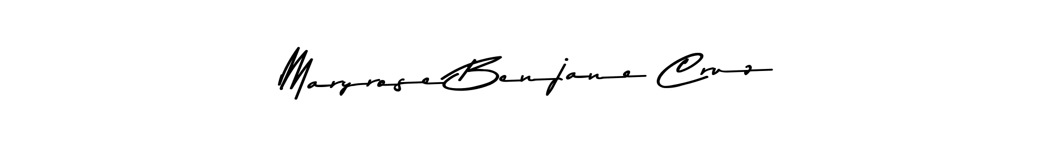 How to make Maryrose Benjane Cruz signature? Asem Kandis PERSONAL USE is a professional autograph style. Create handwritten signature for Maryrose Benjane Cruz name. Maryrose Benjane Cruz signature style 9 images and pictures png