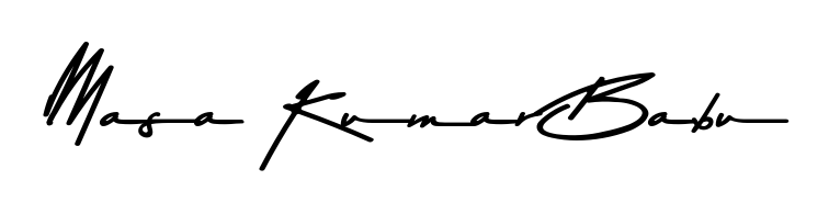 Quickly download Masa Kumar Babu name signature in high-resolution PNG using Asem Kandis PERSONAL USE style. Ready to insert into PDFs and online applications. Masa Kumar Babu signature style 9 images and pictures png