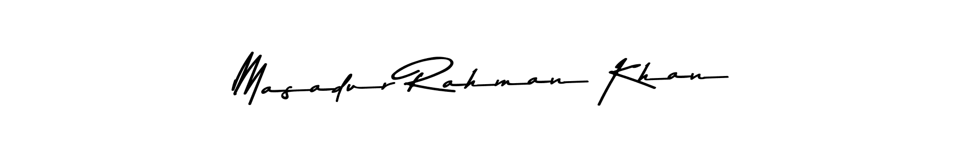 Masadur Rahman Khan stylish signature style. Best Handwritten Sign (Asem Kandis PERSONAL USE) for my name. Handwritten Signature Collection Ideas for my name Masadur Rahman Khan. Masadur Rahman Khan signature style 9 images and pictures png