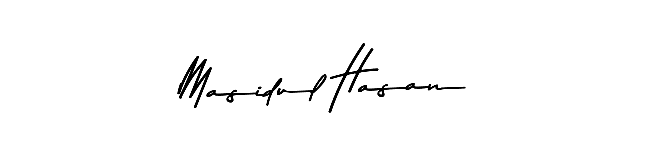 How to make Masidul Hasan signature? Asem Kandis PERSONAL USE is a professional autograph style. Create handwritten signature for Masidul Hasan name. Masidul Hasan signature style 9 images and pictures png