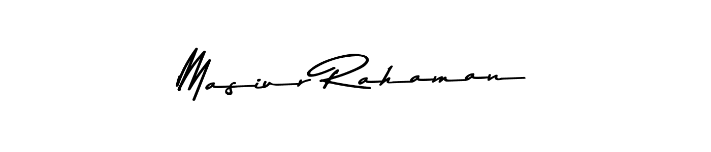 Here are the top 10 professional signature styles for the name Masiur Rahaman. These are the best autograph styles you can use for your name. Masiur Rahaman signature style 9 images and pictures png