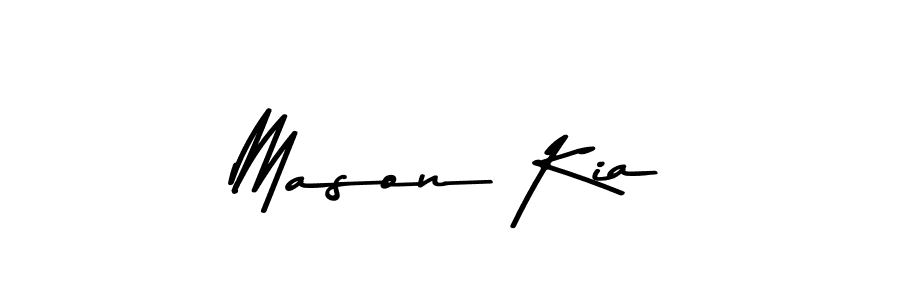 Also You can easily find your signature by using the search form. We will create Mason Kia name handwritten signature images for you free of cost using Asem Kandis PERSONAL USE sign style. Mason Kia signature style 9 images and pictures png