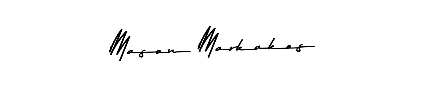 Make a short Mason Markakos signature style. Manage your documents anywhere anytime using Asem Kandis PERSONAL USE. Create and add eSignatures, submit forms, share and send files easily. Mason Markakos signature style 9 images and pictures png