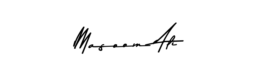 Similarly Asem Kandis PERSONAL USE is the best handwritten signature design. Signature creator online .You can use it as an online autograph creator for name Masoom Ali. Masoom Ali signature style 9 images and pictures png