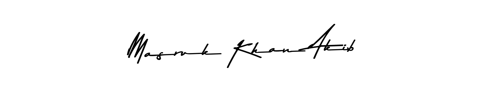 Also we have Masruk Khan Akib name is the best signature style. Create professional handwritten signature collection using Asem Kandis PERSONAL USE autograph style. Masruk Khan Akib signature style 9 images and pictures png