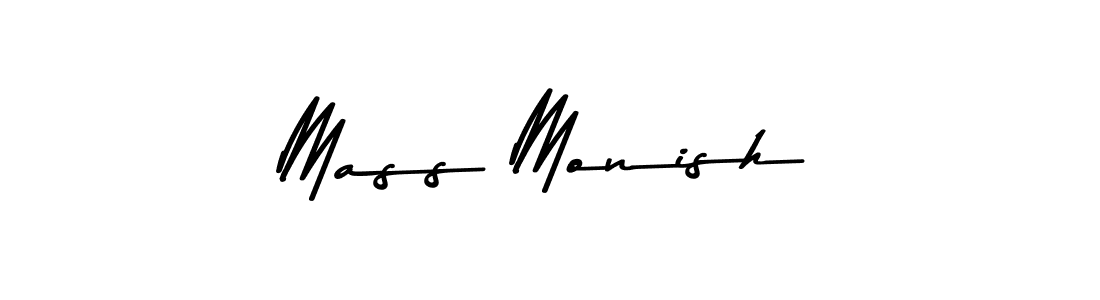 Make a beautiful signature design for name Mass Monish. Use this online signature maker to create a handwritten signature for free. Mass Monish signature style 9 images and pictures png