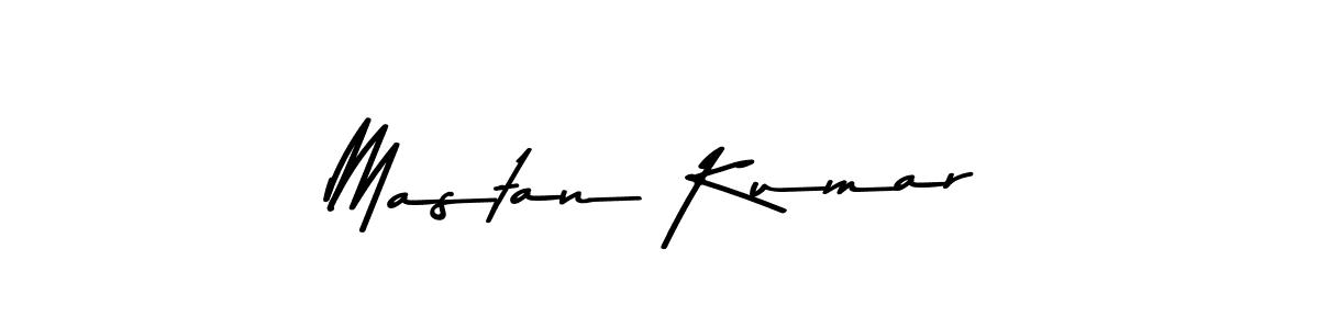 How to make Mastan Kumar name signature. Use Asem Kandis PERSONAL USE style for creating short signs online. This is the latest handwritten sign. Mastan Kumar signature style 9 images and pictures png