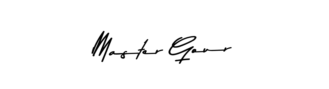 Design your own signature with our free online signature maker. With this signature software, you can create a handwritten (Asem Kandis PERSONAL USE) signature for name Master Gour. Master Gour signature style 9 images and pictures png