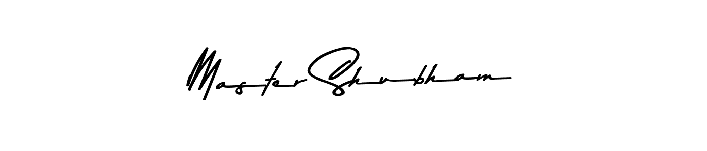Use a signature maker to create a handwritten signature online. With this signature software, you can design (Asem Kandis PERSONAL USE) your own signature for name Master Shubham. Master Shubham signature style 9 images and pictures png