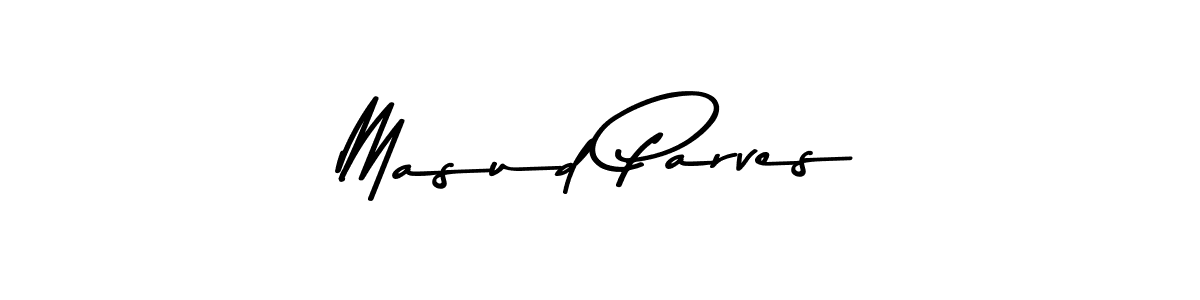Make a beautiful signature design for name Masud Parves. Use this online signature maker to create a handwritten signature for free. Masud Parves signature style 9 images and pictures png