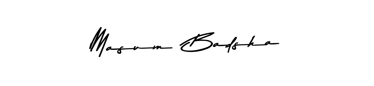 How to make Masum  Badsha signature? Asem Kandis PERSONAL USE is a professional autograph style. Create handwritten signature for Masum  Badsha name. Masum  Badsha signature style 9 images and pictures png