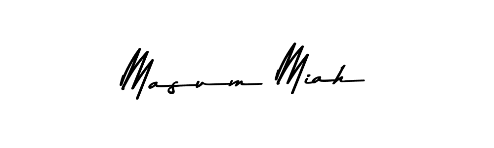 You should practise on your own different ways (Asem Kandis PERSONAL USE) to write your name (Masum Miah) in signature. don't let someone else do it for you. Masum Miah signature style 9 images and pictures png