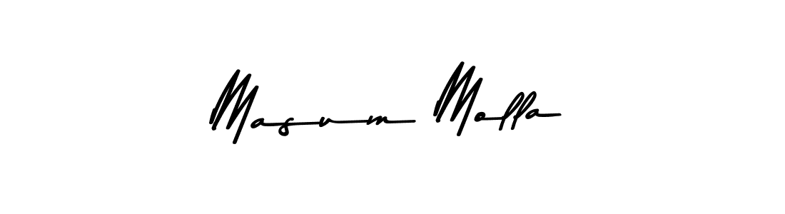 How to make Masum Molla signature? Asem Kandis PERSONAL USE is a professional autograph style. Create handwritten signature for Masum Molla name. Masum Molla signature style 9 images and pictures png
