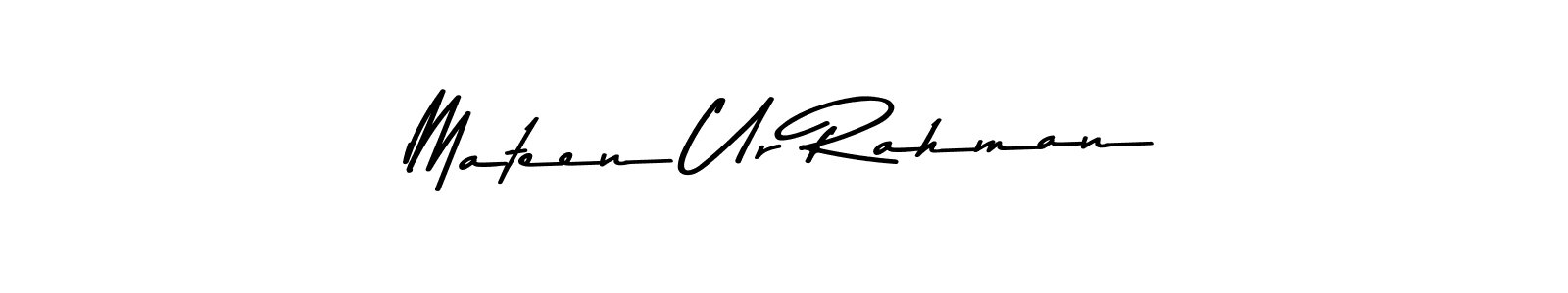 The best way (Asem Kandis PERSONAL USE) to make a short signature is to pick only two or three words in your name. The name Mateen Ur Rahman include a total of six letters. For converting this name. Mateen Ur Rahman signature style 9 images and pictures png