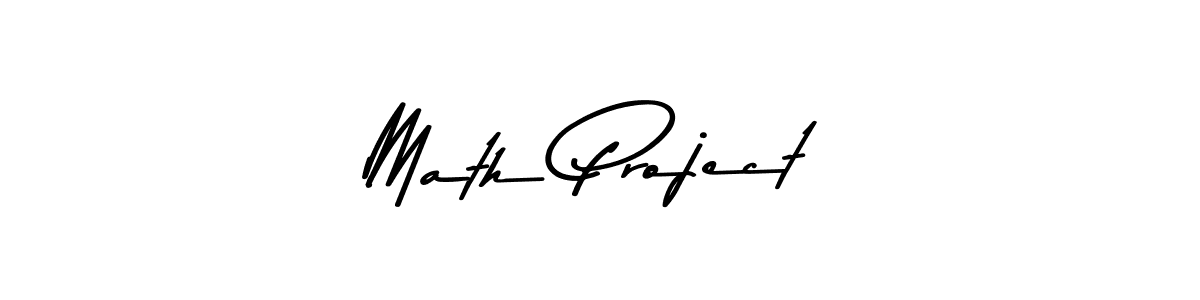 Make a beautiful signature design for name Math Project. With this signature (Asem Kandis PERSONAL USE) style, you can create a handwritten signature for free. Math Project signature style 9 images and pictures png