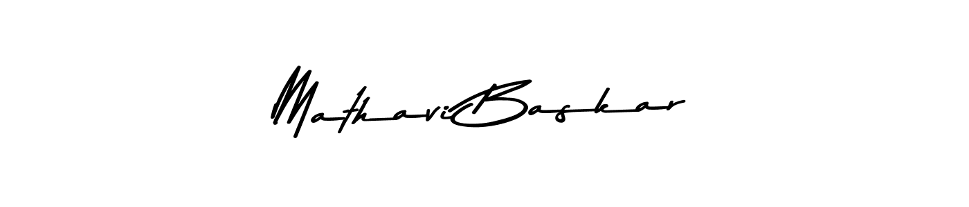 Here are the top 10 professional signature styles for the name Mathavi Baskar. These are the best autograph styles you can use for your name. Mathavi Baskar signature style 9 images and pictures png