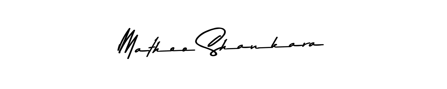 How to make Matheo Shankara signature? Asem Kandis PERSONAL USE is a professional autograph style. Create handwritten signature for Matheo Shankara name. Matheo Shankara signature style 9 images and pictures png