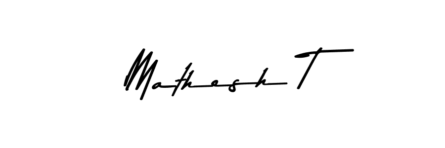 Similarly Asem Kandis PERSONAL USE is the best handwritten signature design. Signature creator online .You can use it as an online autograph creator for name Mathesh T. Mathesh T signature style 9 images and pictures png
