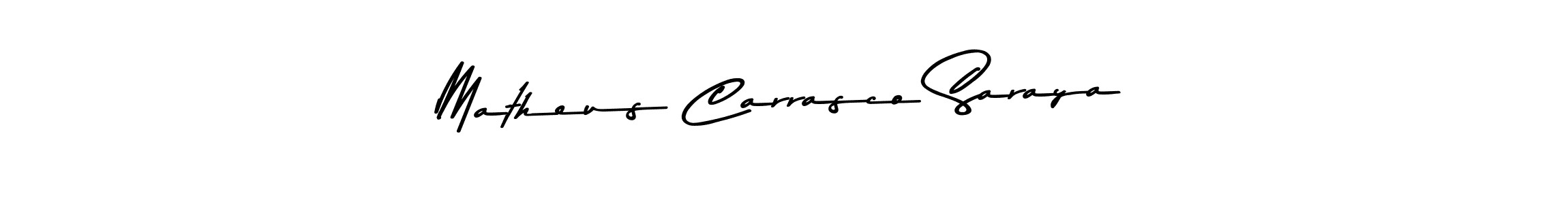 Similarly Asem Kandis PERSONAL USE is the best handwritten signature design. Signature creator online .You can use it as an online autograph creator for name Matheus Carrasco Saraya. Matheus Carrasco Saraya signature style 9 images and pictures png