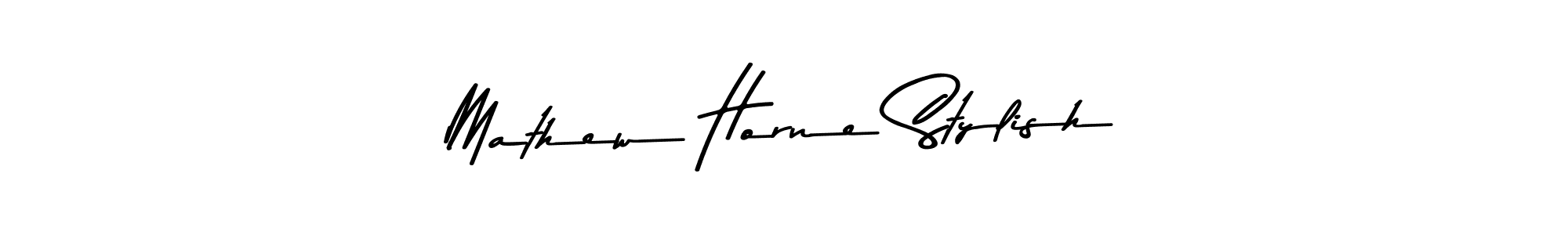Make a beautiful signature design for name Mathew Horne Stylish. With this signature (Asem Kandis PERSONAL USE) style, you can create a handwritten signature for free. Mathew Horne Stylish signature style 9 images and pictures png