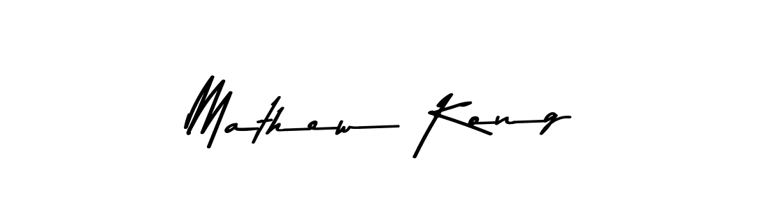 Use a signature maker to create a handwritten signature online. With this signature software, you can design (Asem Kandis PERSONAL USE) your own signature for name Mathew Kong. Mathew Kong signature style 9 images and pictures png