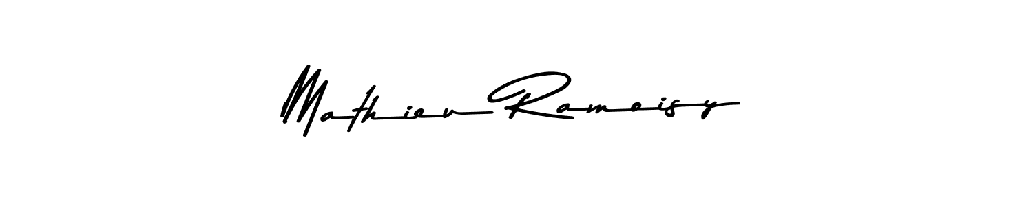 Also we have Mathieu Ramoisy name is the best signature style. Create professional handwritten signature collection using Asem Kandis PERSONAL USE autograph style. Mathieu Ramoisy signature style 9 images and pictures png