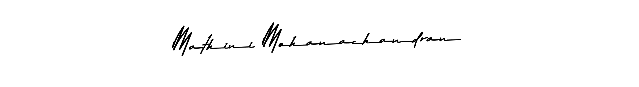 The best way (Asem Kandis PERSONAL USE) to make a short signature is to pick only two or three words in your name. The name Mathini Mohanachandran include a total of six letters. For converting this name. Mathini Mohanachandran signature style 9 images and pictures png
