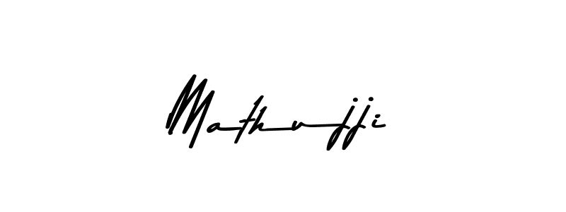 Create a beautiful signature design for name Mathujji. With this signature (Asem Kandis PERSONAL USE) fonts, you can make a handwritten signature for free. Mathujji signature style 9 images and pictures png