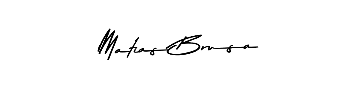 Make a beautiful signature design for name Matias Brusa. With this signature (Asem Kandis PERSONAL USE) style, you can create a handwritten signature for free. Matias Brusa signature style 9 images and pictures png