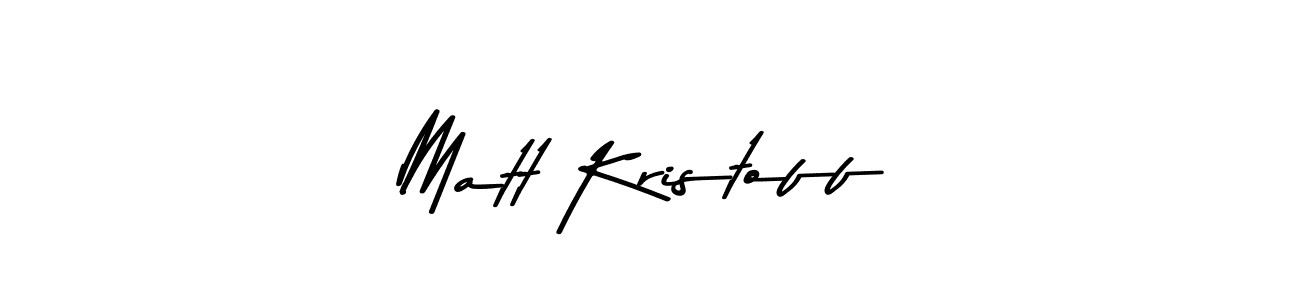 Make a beautiful signature design for name Matt Kristoff. With this signature (Asem Kandis PERSONAL USE) style, you can create a handwritten signature for free. Matt Kristoff signature style 9 images and pictures png