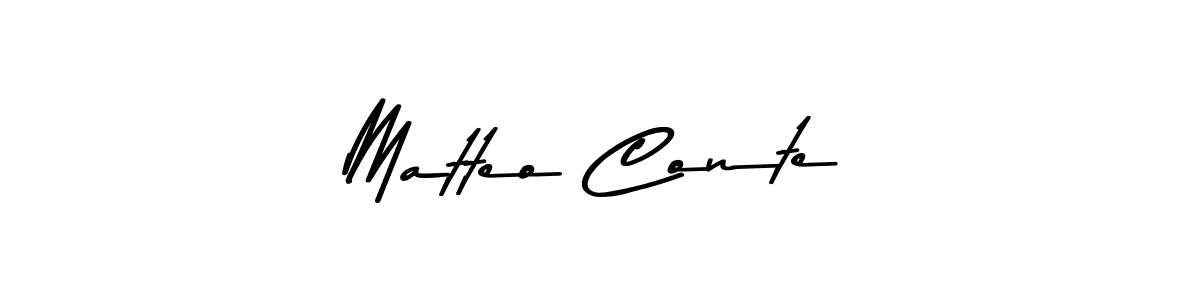 Make a short Matteo Conte signature style. Manage your documents anywhere anytime using Asem Kandis PERSONAL USE. Create and add eSignatures, submit forms, share and send files easily. Matteo Conte signature style 9 images and pictures png