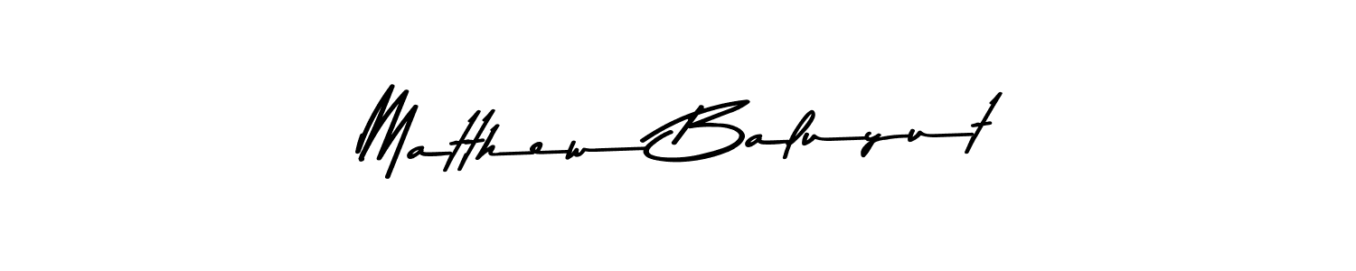 The best way (Asem Kandis PERSONAL USE) to make a short signature is to pick only two or three words in your name. The name Matthew Baluyut include a total of six letters. For converting this name. Matthew Baluyut signature style 9 images and pictures png