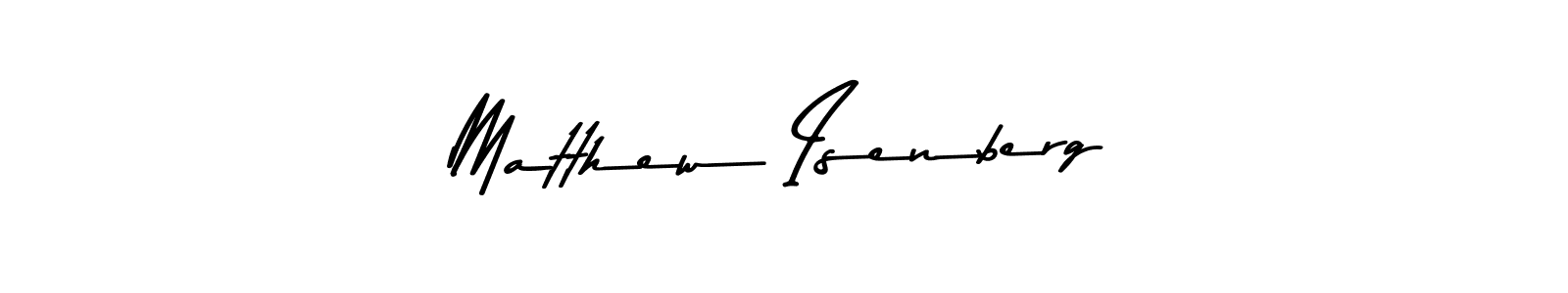 Make a beautiful signature design for name Matthew Isenberg. With this signature (Asem Kandis PERSONAL USE) style, you can create a handwritten signature for free. Matthew Isenberg signature style 9 images and pictures png