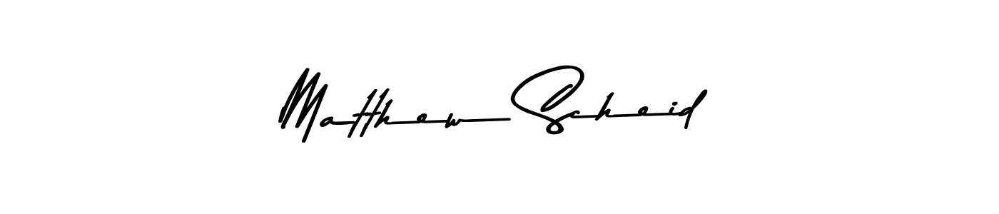 Asem Kandis PERSONAL USE is a professional signature style that is perfect for those who want to add a touch of class to their signature. It is also a great choice for those who want to make their signature more unique. Get Matthew Scheid name to fancy signature for free. Matthew Scheid signature style 9 images and pictures png