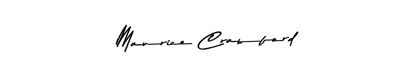Use a signature maker to create a handwritten signature online. With this signature software, you can design (Asem Kandis PERSONAL USE) your own signature for name Maurice Crawford. Maurice Crawford signature style 9 images and pictures png