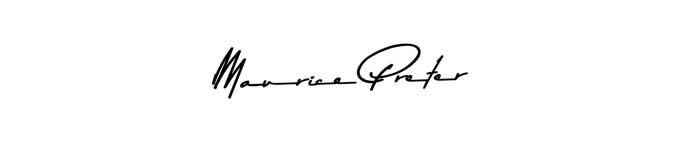 Similarly Asem Kandis PERSONAL USE is the best handwritten signature design. Signature creator online .You can use it as an online autograph creator for name Maurice Preter. Maurice Preter signature style 9 images and pictures png