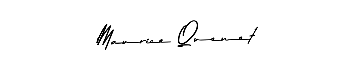 The best way (Asem Kandis PERSONAL USE) to make a short signature is to pick only two or three words in your name. The name Maurice Quenet include a total of six letters. For converting this name. Maurice Quenet signature style 9 images and pictures png
