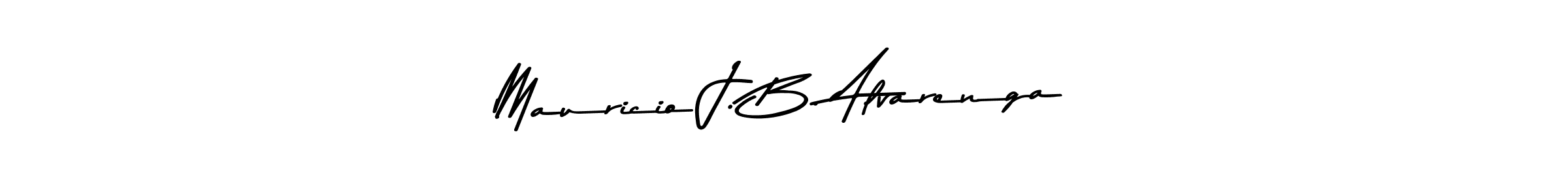 You should practise on your own different ways (Asem Kandis PERSONAL USE) to write your name (Mauricio J. B. Alvarenga) in signature. don't let someone else do it for you. Mauricio J. B. Alvarenga signature style 9 images and pictures png