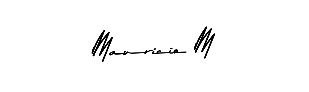 This is the best signature style for the Mauricio M name. Also you like these signature font (Asem Kandis PERSONAL USE). Mix name signature. Mauricio M signature style 9 images and pictures png