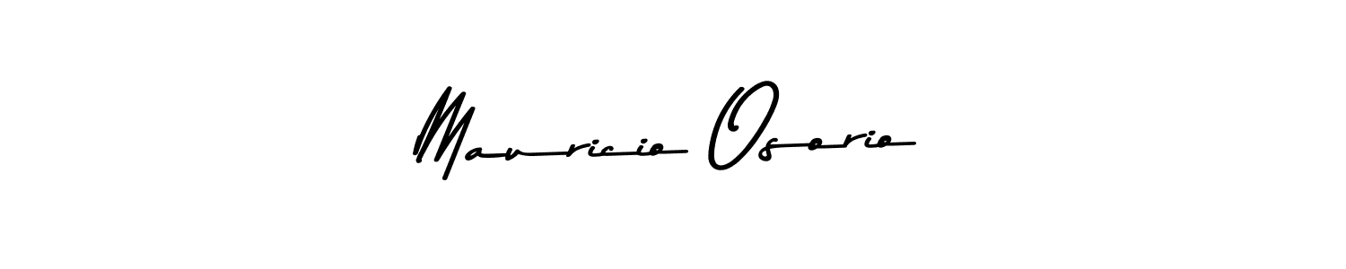 Design your own signature with our free online signature maker. With this signature software, you can create a handwritten (Asem Kandis PERSONAL USE) signature for name Mauricio Osorio. Mauricio Osorio signature style 9 images and pictures png