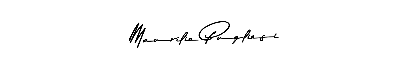 This is the best signature style for the Maurilio Pugliesi name. Also you like these signature font (Asem Kandis PERSONAL USE). Mix name signature. Maurilio Pugliesi signature style 9 images and pictures png